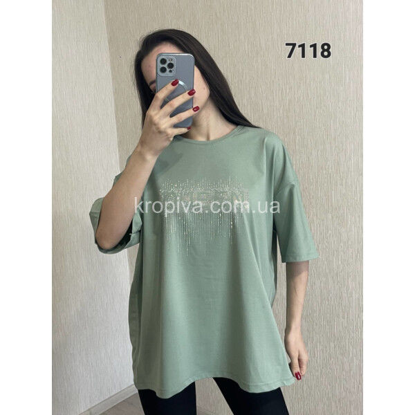 Женская футболка 7118 оптом 060525-17