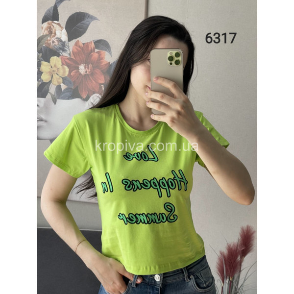 Женская футболка 6317 оптом 060525-27