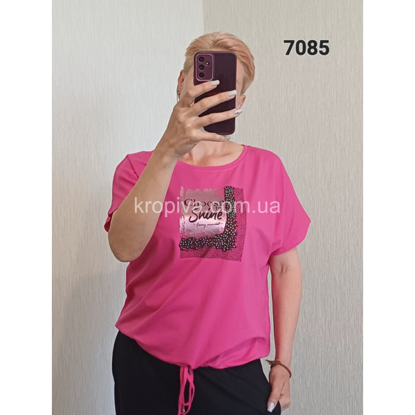 Женская футболка 7085 полубатал 070525-103