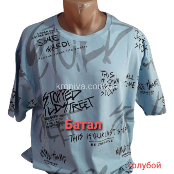 Чоловічі футболки батал оптом 090525-004