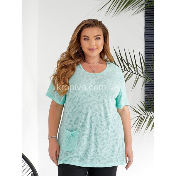 Жіноча футболка батал мікс оптом 110525-777