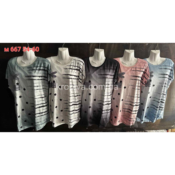 Женские футболки батал микс оптом 170525-46