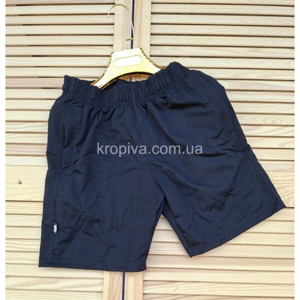 Мужские шорты 1124 черный оптом 110625-05