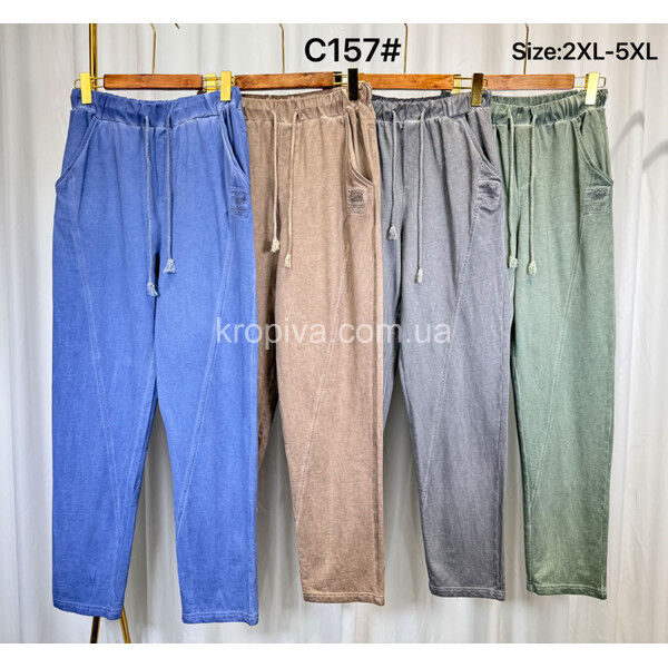 Женские штаны 157 батал оптом 230625-0108
