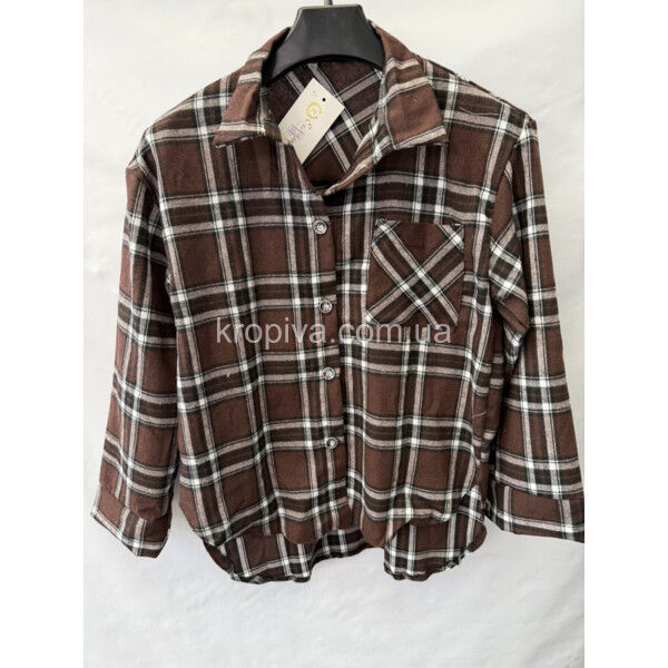 Женская рубашка батал оптом 050725-113