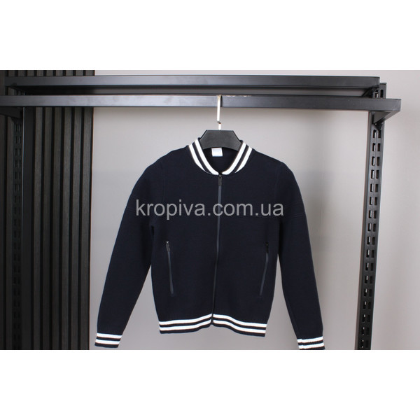 Детская кофта 68618 черный школа оптом 120725-138