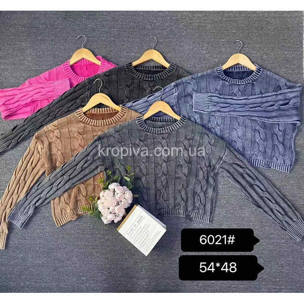 Женская кофта 6021 норма микс оптом 250725-069