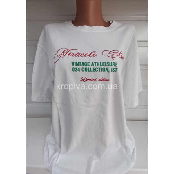 Женская футболка норма микс оптом 030825-601