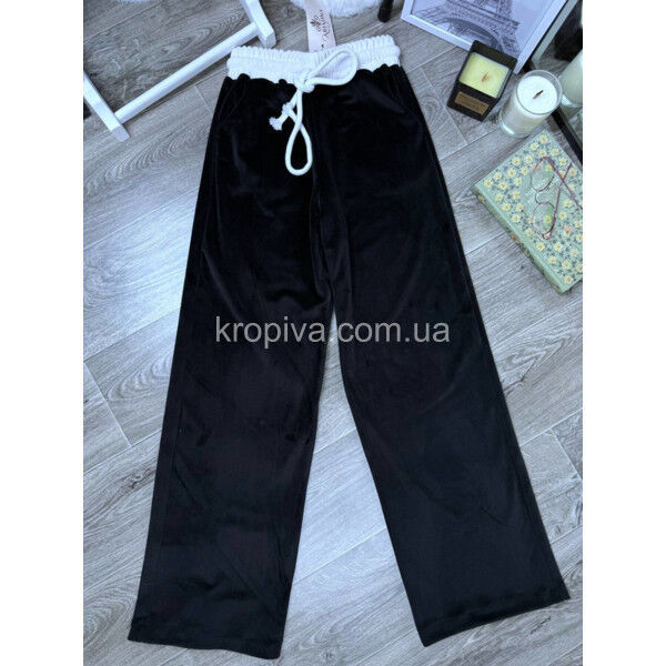 Женские штаны 2483 черные оптом 070825-14