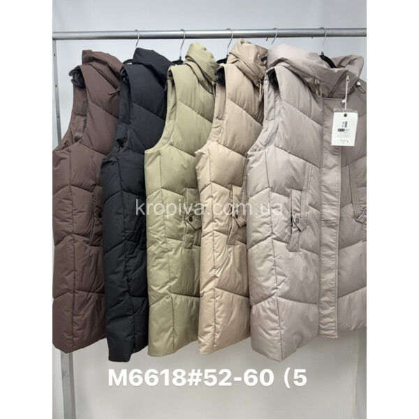 Жіноча жилетка 6618 батал оптом 070825-090