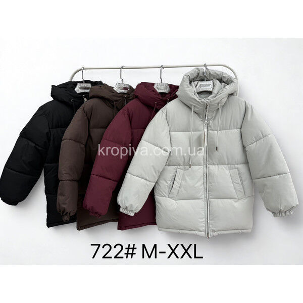Женская куртка зима 722 норма оптом 080825-0223