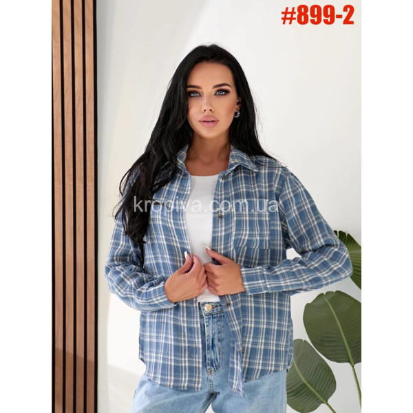 Женская рубашка 899 оптом 260825-728