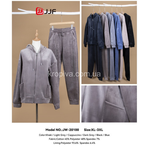 Женский костюм на микромеху оптом 300825-746