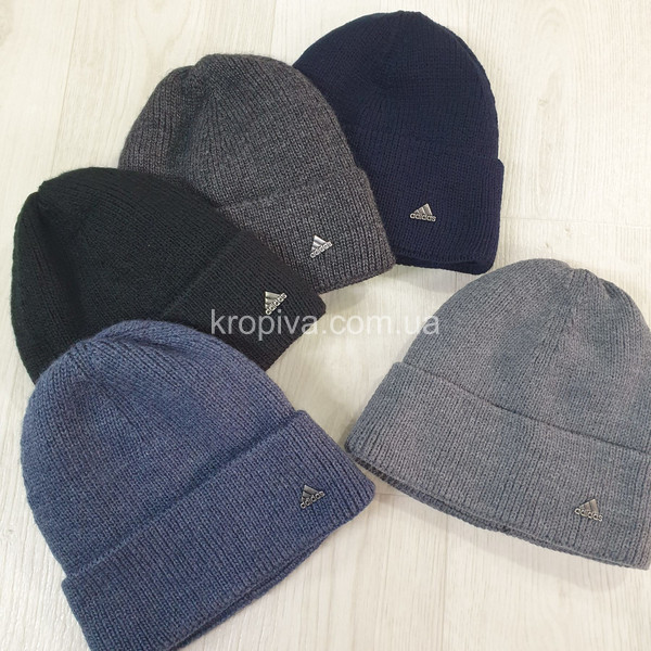 Чоловіча шапка на флісі мікс оптом 160925-756