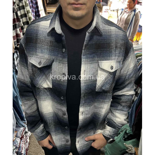 Мужская рубашка шерсть Турция оптом 250925-692