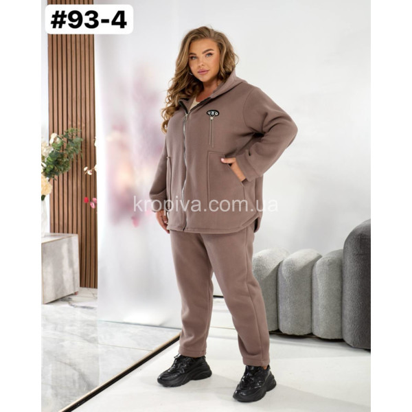 Женский костюм 93 батал флис оптом 250925-793