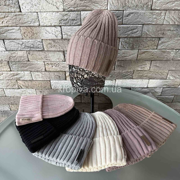 Женская вязаная шапка оптом 061025-82