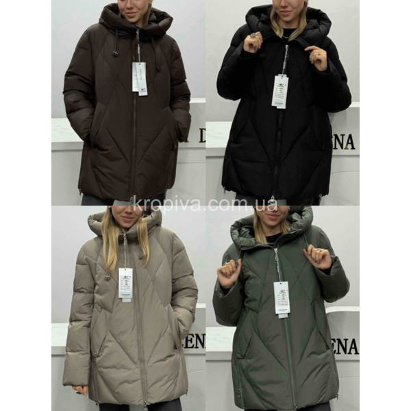 Женская куртка 2613 зима батал оптом 071025-0123