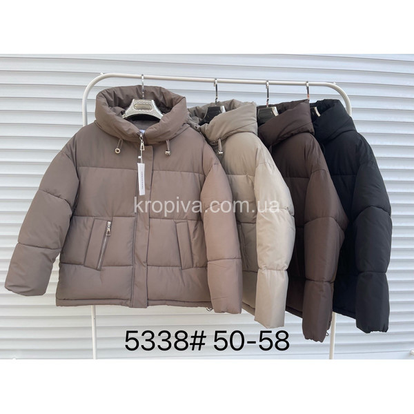 Женская куртка зима батал оптом 141025-0145