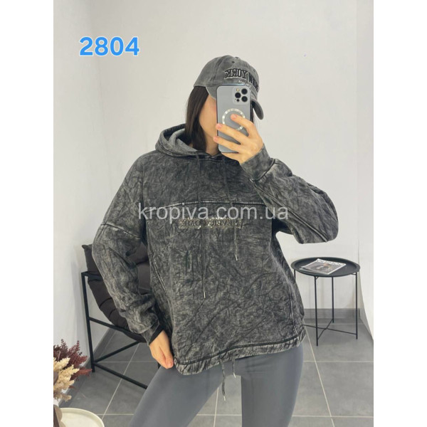 Женский худи 2804 полубатал варенка оптом 181025-24