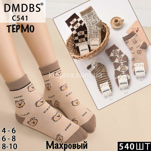 Дитячі шкарпетки 4-6 років махра оптом 171025-681