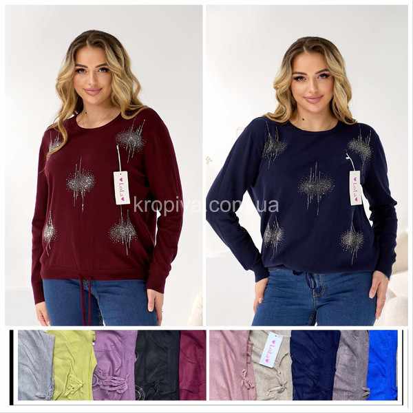 Женская кофта батал микс оптом 241025-0124