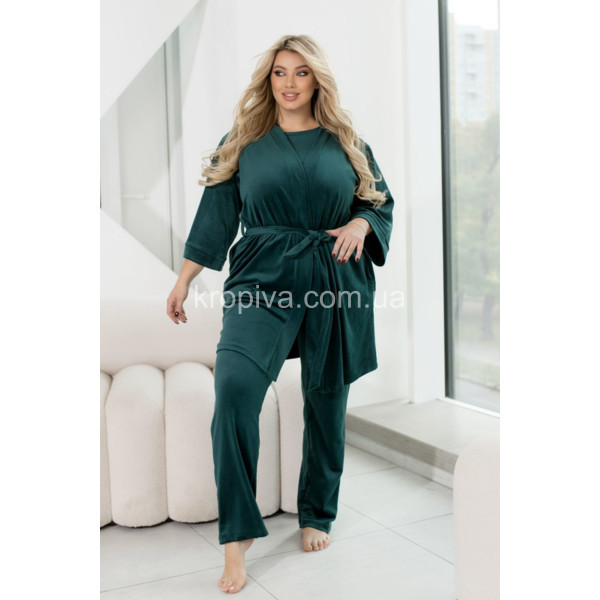 Домашний костюм тройка 2200 оптом 241025-119