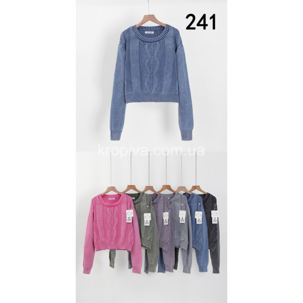 Женский свитер оверсайз микс оптом 251025-756