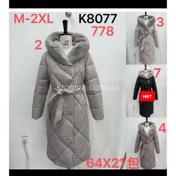 Жіноча куртка 8077 норма зима оптом 291025-658