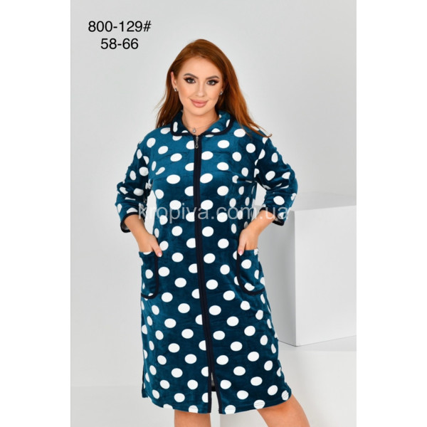 Женский халат батал оптом 211125-689