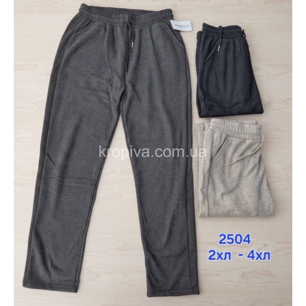 Жіночі спортивні штани на хутрі норма мікс оптом 221125-776