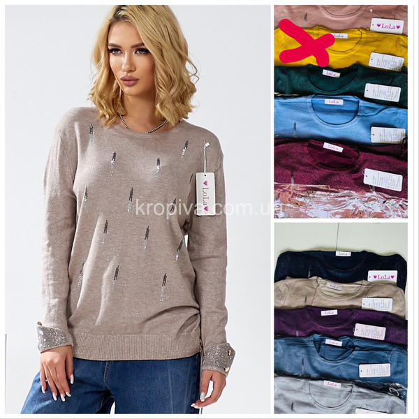 Женская кофта батал микс оптом 071225-0155