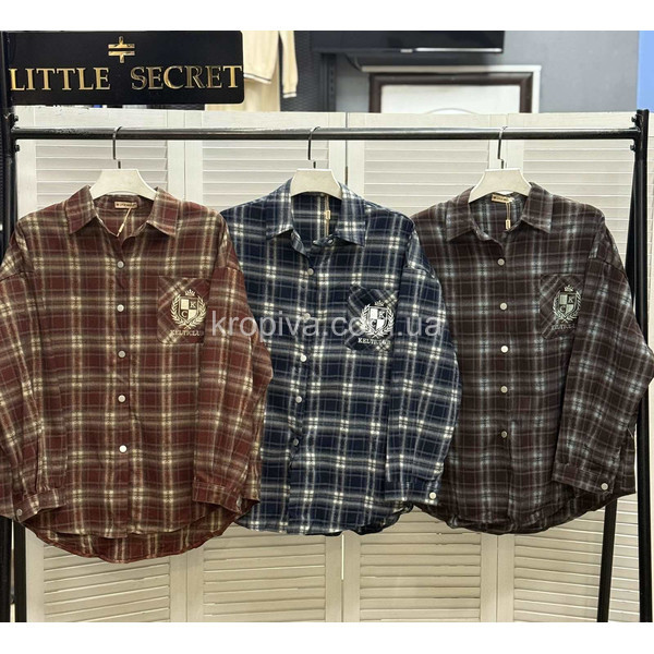 Жіноча сорочка 7356 коттон мікс оптом 051225-727