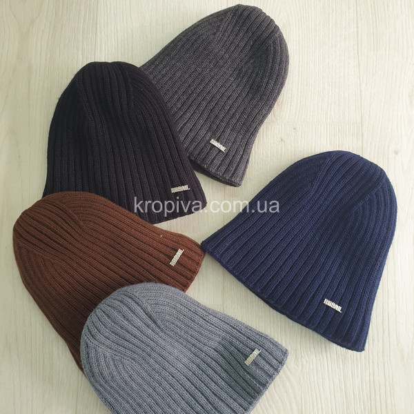 Мужская шапка на флисе микс оптом 161225-786
