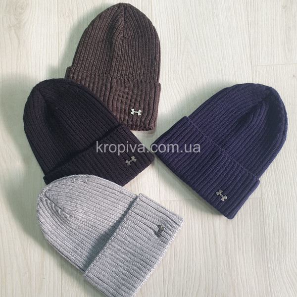 Мужская шапка одинарная микс оптом 161225-796