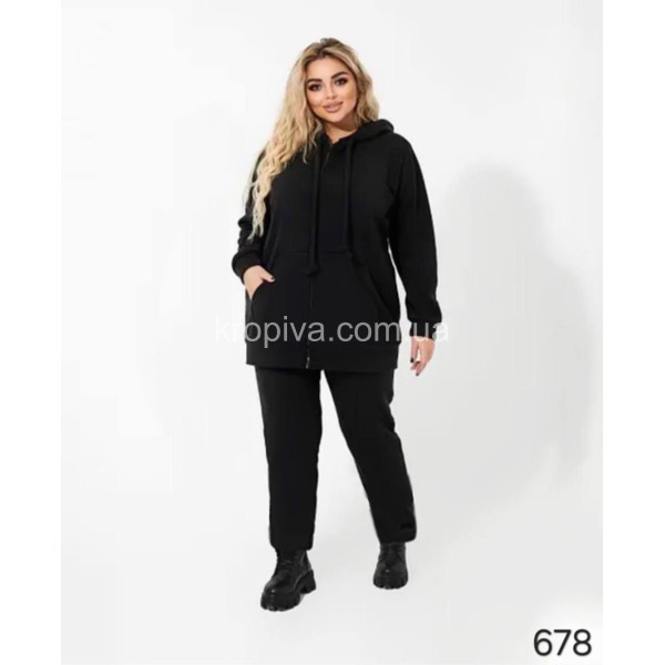 Женский спортивный костюм 678 батал оптом 171225-676