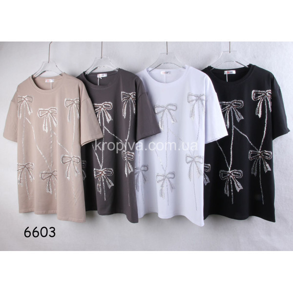 Жіноча футболка люкс мікс оптом 251225-617