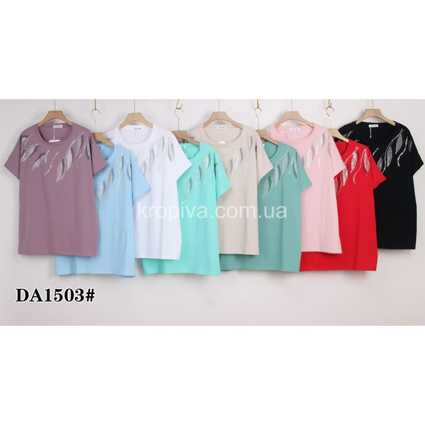 Жіноча футболка мікс оптом 040125-0148