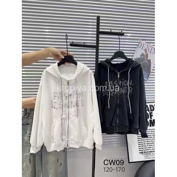 Детское худи на молнии 09 оптом 100126-131