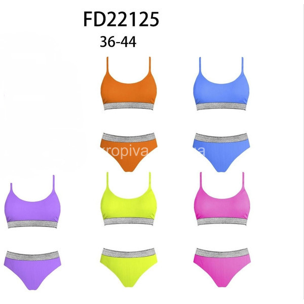 Женский купальник подросток норма оптом 130126-0134