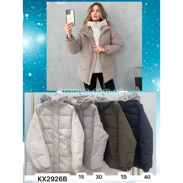 Жіноча куртка напівбатал весна оптом 120126-719