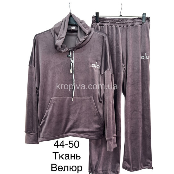Жіночий костюм велюр норма оптом 200126-775
