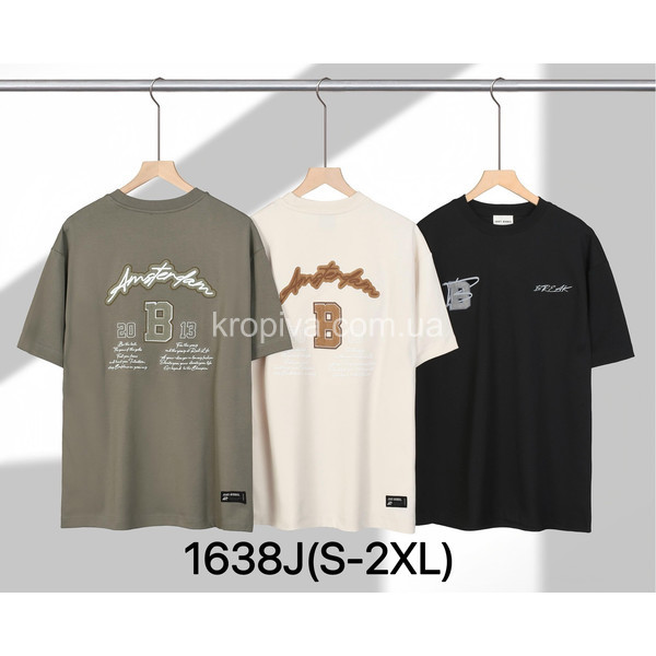 Мужская футболка норма оптом 210126-634