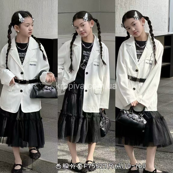 Дитячий піджак 75527 оптом 060226-48