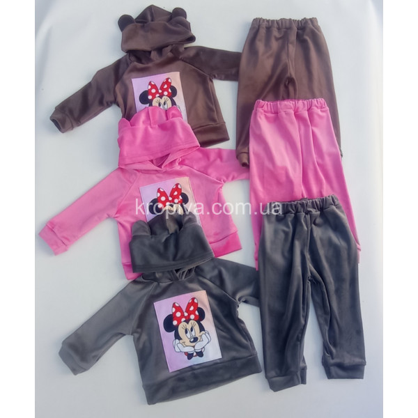 Дитячий костюм велюр оптом 090226-714