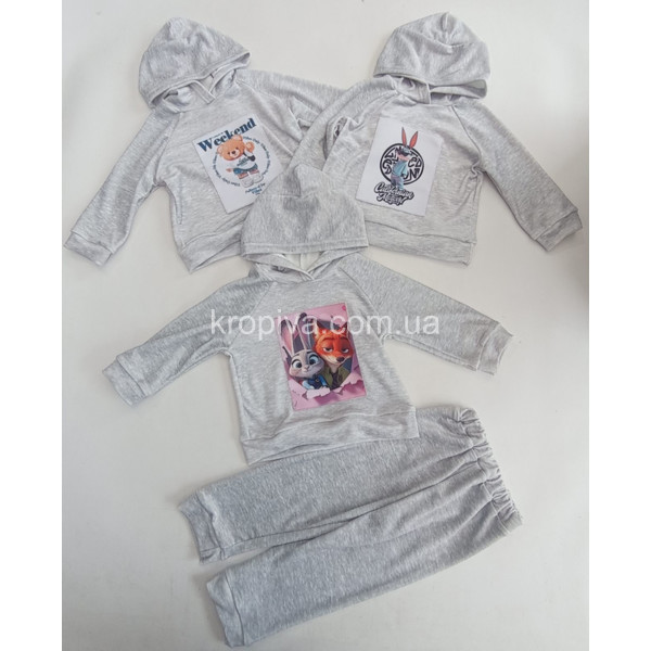 Дитячий костюм велюр оптом 090226-729