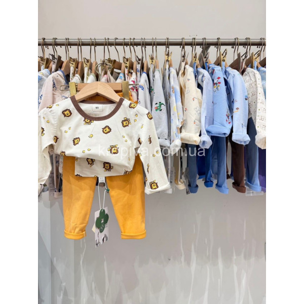 Дитяча піжама 90-130 оптом 090226-789