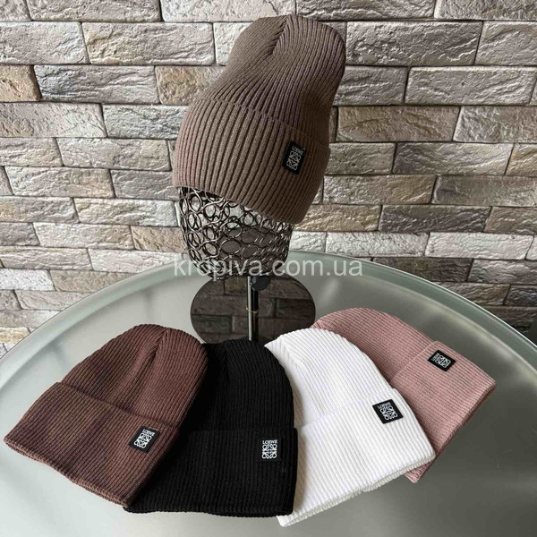 Молодіжна одинарна шапка оптом 130226-41
