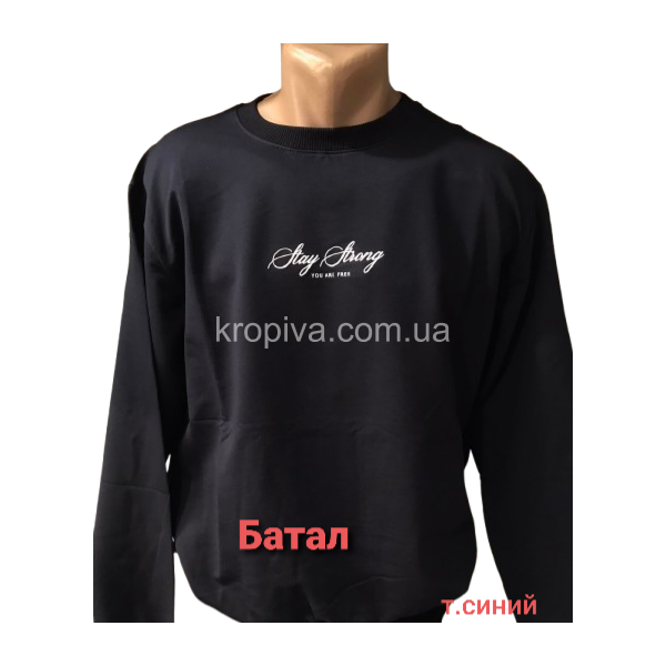 Мужской свитшот батал оптом 130226-0194