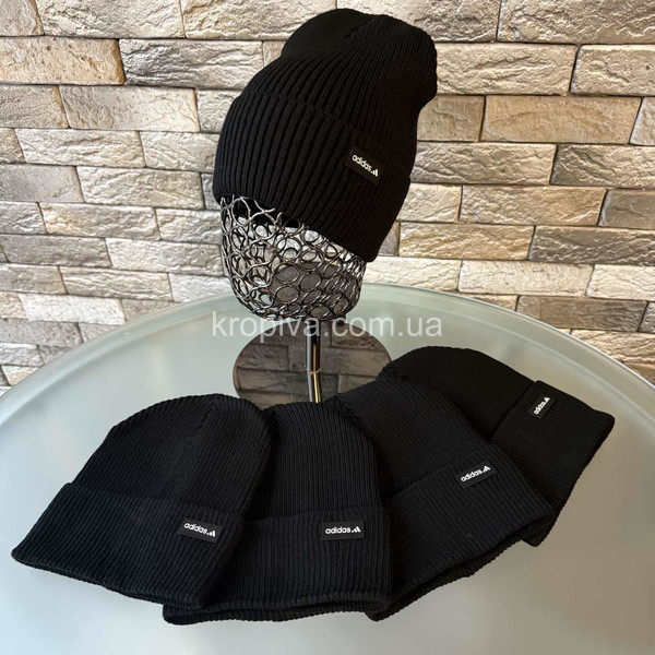 Мужская молодежная одинарная шапка оптом 240226-93